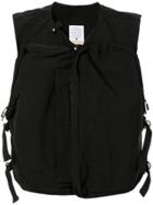 As2ov Shrink Camp Vest - Black