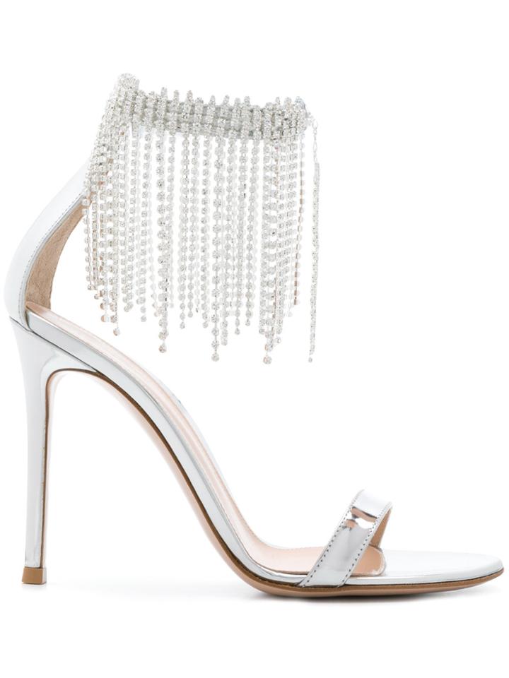 Gianvito Rossi Jasmine Sandals - Metallic