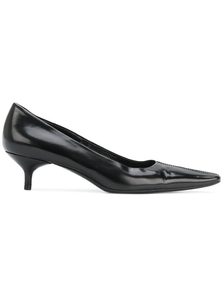 Helmut Lang Vintage Pointed Pumps - Black