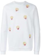 Jimi Roos Smiley Face Embroidered Sweatshirt