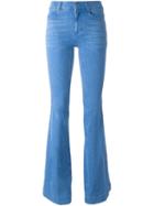 Stella Mccartney Flared Jeans, Women's, Size: 30, Blue, Cotton/spandex/elastane