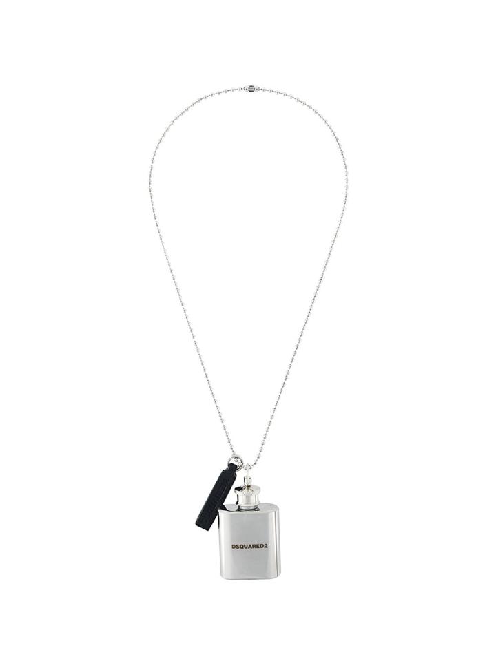 Dsquared2 Hit Flask Chain - Metallic