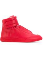 Maison Margiela Hi-top Sneakers - Red