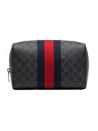Gucci Gg Supreme Wash Bag - Grey
