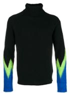 Paura Turtle Neck Jumper - Black