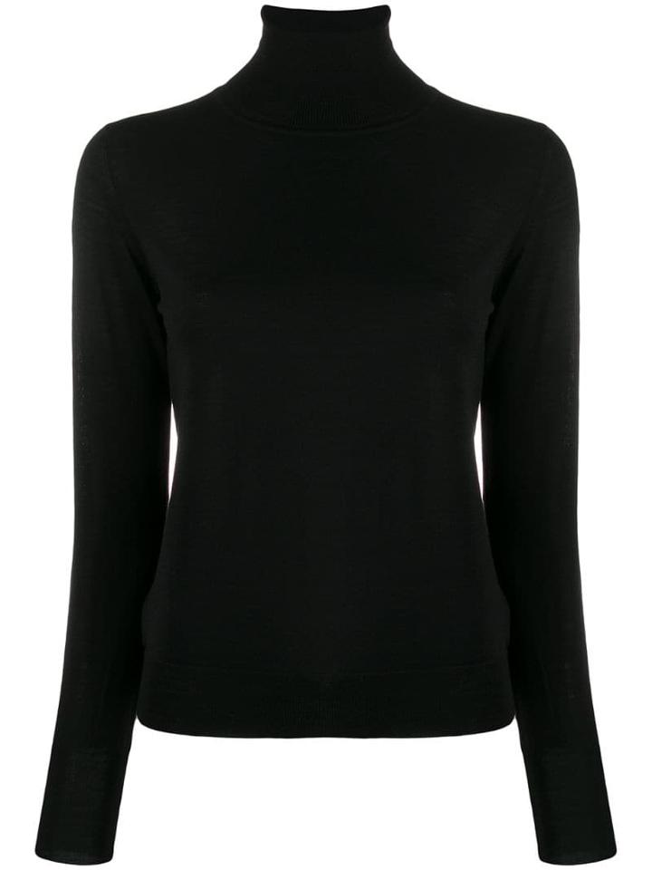 Nuur Turtleneck Slim-fit Jumper - Black