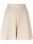 Chloe Structured Side Slit Shorts