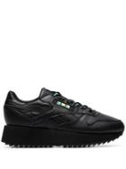 Reebok Black Classic Chunky Leather Low-top Sneakers