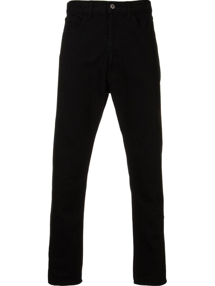 H Beauty & Youth. Tapered Jeans, Men's, Size: Small, Black, Cotton