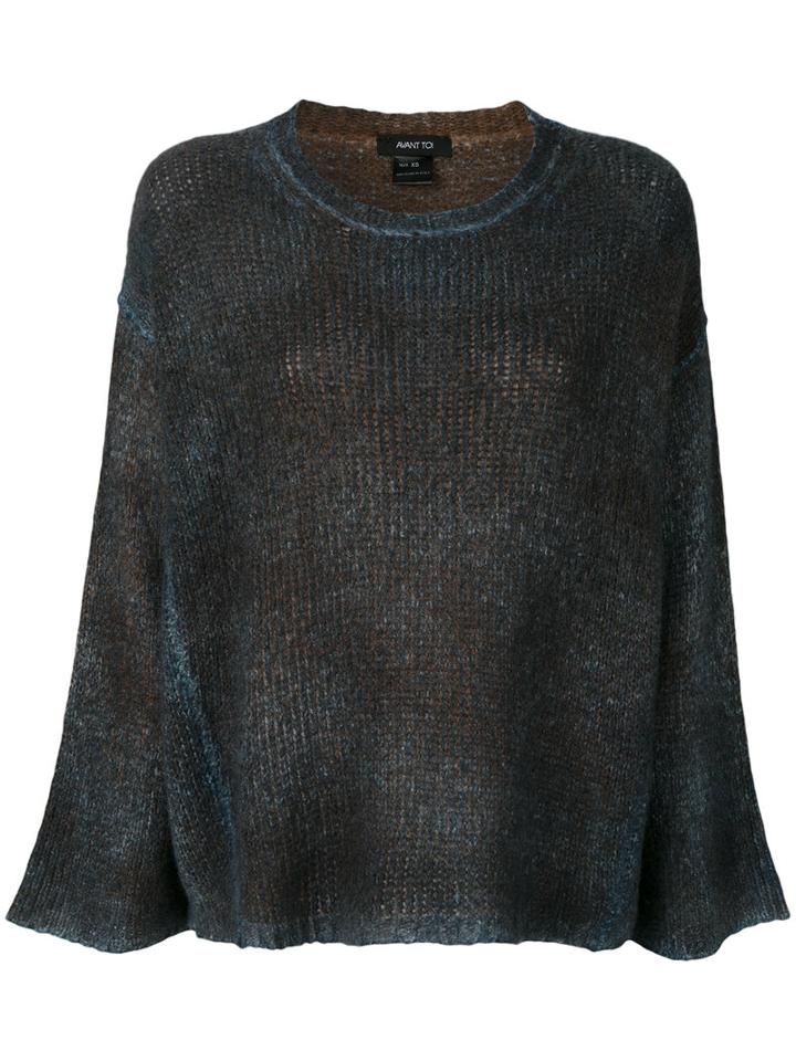 Avant Toi - Large Jumper - Women - Silk/cashmere/merino - Xs, Blue, Silk/cashmere/merino