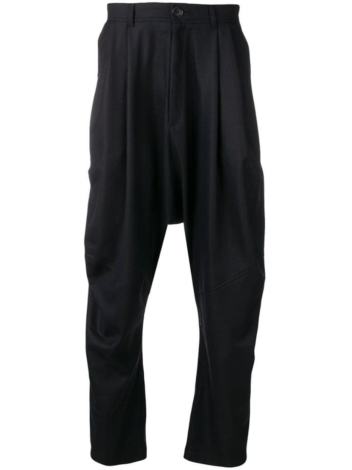 Henrik Vibskov Dropped Crotch Trousers - Blue