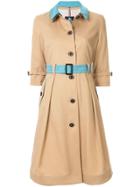 Guild Prime Contrast Belted Trench Coat - Do Not Use - Beige