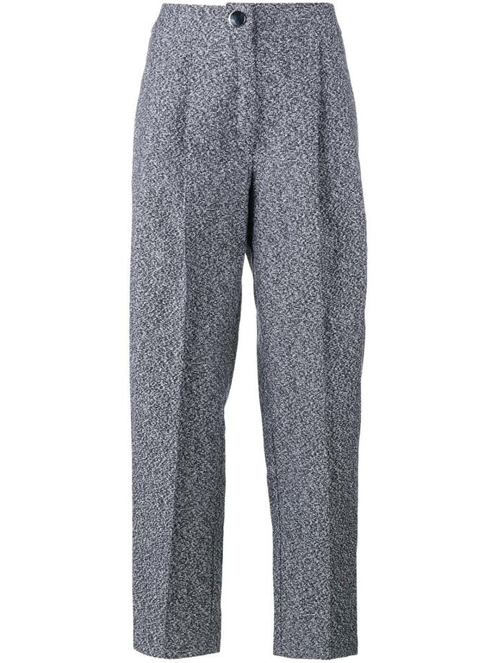 Walk Of Shame High-waisted Trousers, Women's, Size: 42, Black, Cotton/polyester