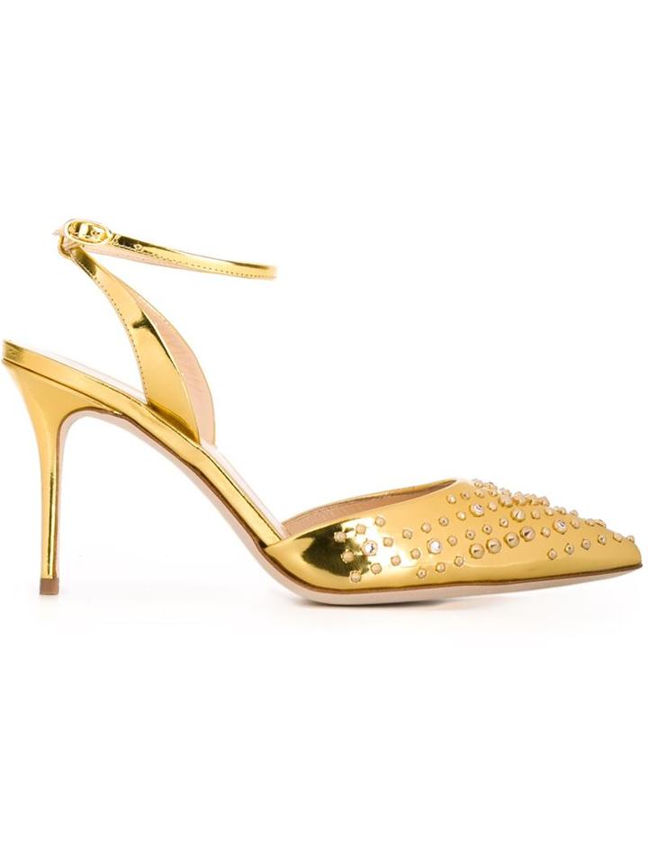 Giuseppe Zanotti Design Rhinstone Studded Pumps