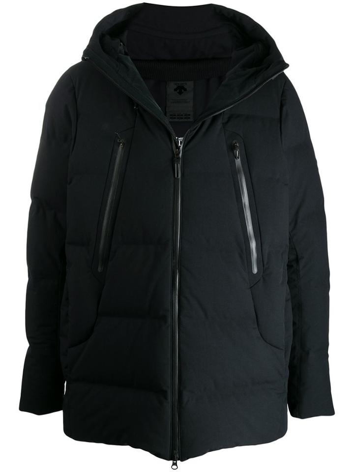 Descente Allterrain Padded Zip-up Coat - Black