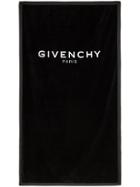 Givenchy Lettered Logo Towel - Black
