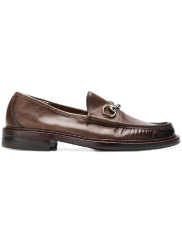 Gucci Vintage Classic Loafers - Brown