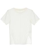 Song For The Mute Front Split T-shirt - White