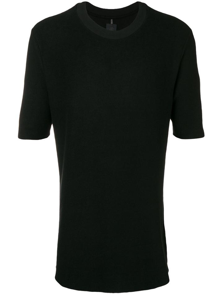 Thom Krom Back Stitching Detail T-shirt - Black
