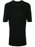 Thom Krom Back Stitching Detail T-shirt - Black