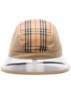 Burberry Vintage Checked Bucket Hat - Nude & Neutrals