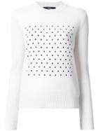 Steffen Schraut Round Neck Jumper, Women's, Size: 36, White, Cashmere