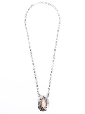 Xaa Pendant Necklace, Women's, Metallic