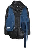Natasha Zinko Copmbined Padded Jacket - Black