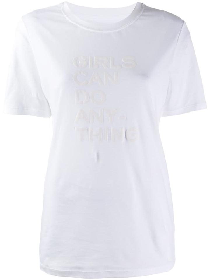 Zadig & Voltaire Slogan Detail T-shirt - Blanc