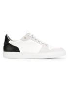 Ami Alexandre Mattiussi Panelled Sneakers, Men's, Size: 45, White, Leather/rubber