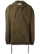 Faith Connexion Zipped Hoodie, Men's, Size: Small, Green, Cotton