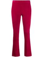 Stouls Classic Leather Trousers - Pink