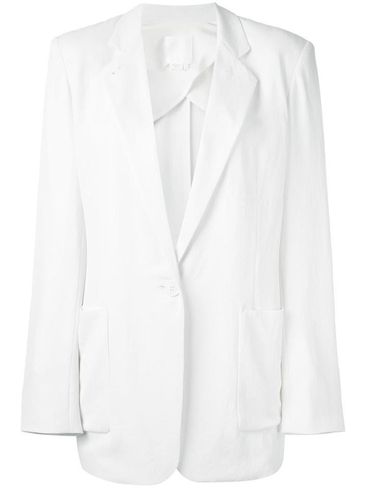 Dkny Pure One Button Blazer, Women's, Size: Xxs, Nude/neutrals, Triacetate/polyester