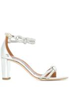 Malone Souliers Knot Detail Sandals - Silver