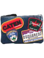 Dsquared2 Beauty Patch Clutch - Blue