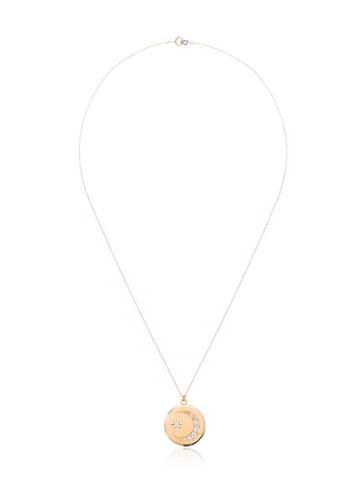 Sasha Samuel Heather Locket Necklace - Metallic