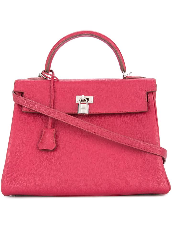 Hermès Vintage Kelly 32 Bag - Pink & Purple