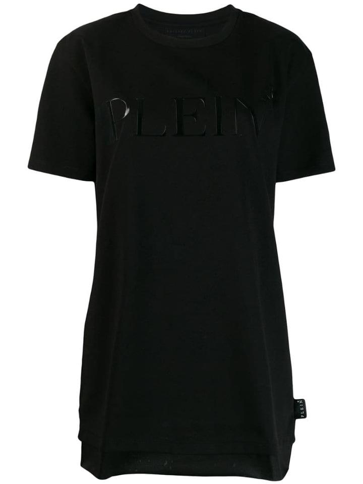 Philipp Plein Logo T-shirt Dress - Black