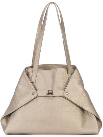 Akris Ai Tote - Metallic
