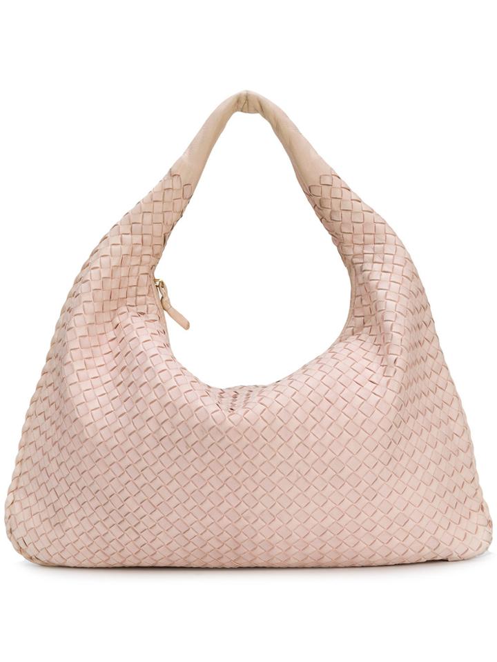 Bottega Veneta Vintage Intrecciato Hobo Bag - Pink & Purple