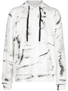 Haculla Hand Painted Hoodie - White