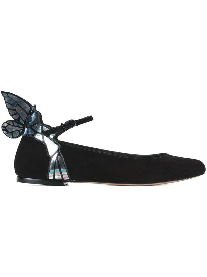 Sophia Webster Butterfly Detail Ballerinas