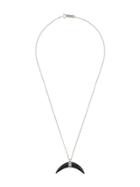 Isabel Marant Embellished Cap Horn Necklace - Black