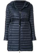 Moncler Barbel Hooded Coat - Blue