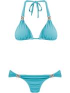 Sub Triangle Bikini Set, Women's, Size: G, Blue, Polyamide/spandex/elastane