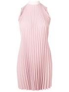 Red Valentino Pleated Short Dress - Pink