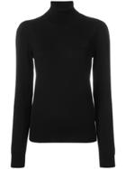 Rochas Turtleneck Sweater - Black