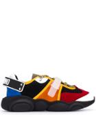 Moschino Teddy Lace-up Sneakers - Black