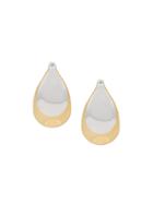 Charlotte Chesnais Large Petal Gold-plated Earrings - Metallic