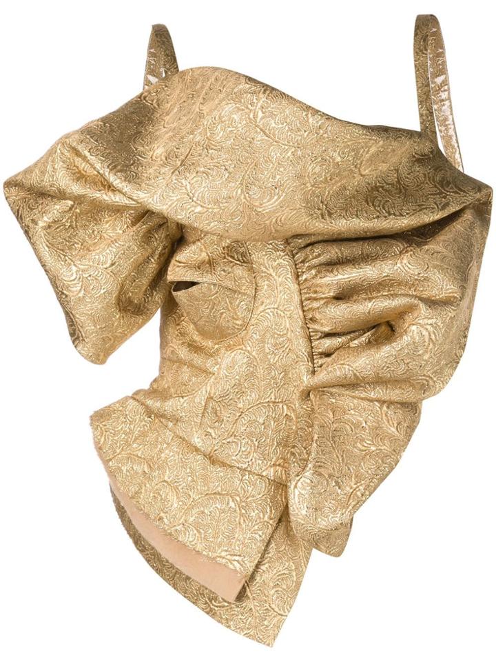 Maison Margiela Deconstructed Draped Dress - Gold